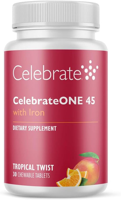 Celebrate Vitamins CelebrateONE 45 One A 45 mg 30 count
