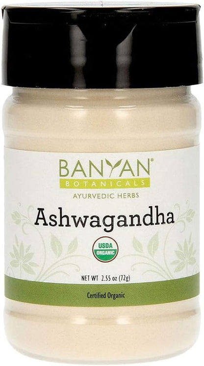 Banyan Botanicals Organic Ashwagandha Powder –