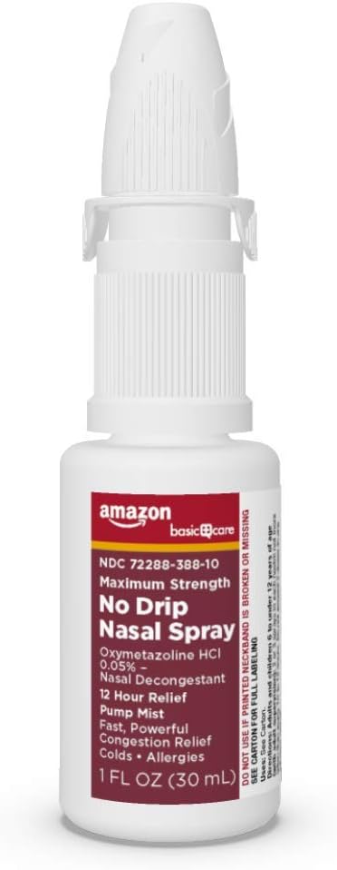 Amazon Basic Care No Drip Nasal 12 Hour 1 fl 1)