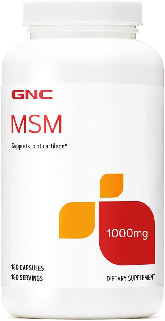 GNC MSM 1000 mg 180 Capsules