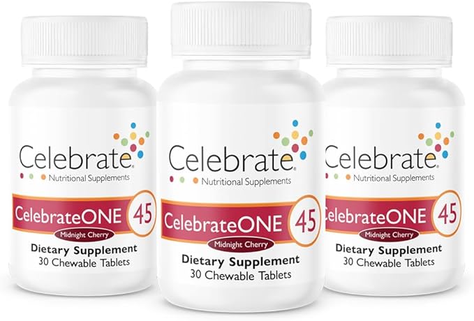 Celebrate Vitamins CelebrateONE 45 Chewables, 45mg Iron (90 Tablets)