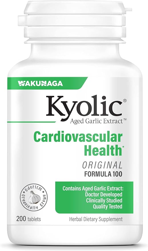 Kyolic Aged Garlic Extract Formula 100, 200 Tablets