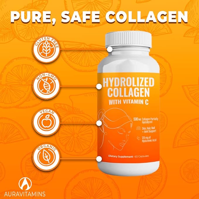 Hydrolyzed Collagen Powder Supplement 200gr (Capsules)