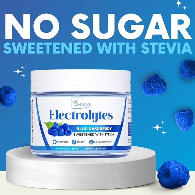 Zero Sugar - Blue Raspberry Electrolytes 37 Servings
