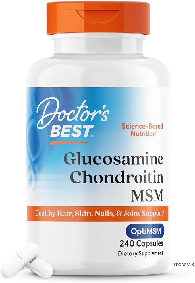 Doctor's Best Glucosamine Chondroitin Msm 240 Count 1)