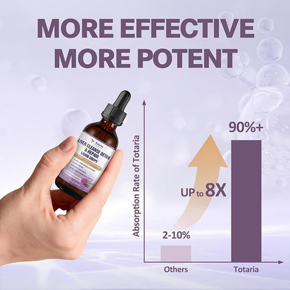 Liver Cleanse Detox & Repair Liquid,1100mg 16+ Herbs