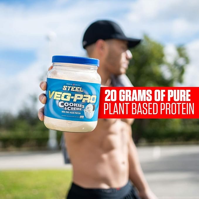 Steel Supplements Veg-PRO 25 Servings (1.65lbs) |