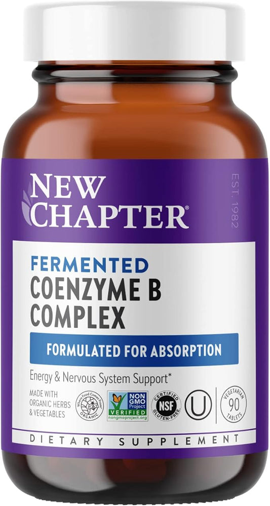 New Chapter Vitamin B Complex – B12 + B6 + 90 ct