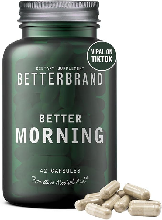 Betterbrand BetterMorning All-Natural Ingredients with DHM (42 Capsules)