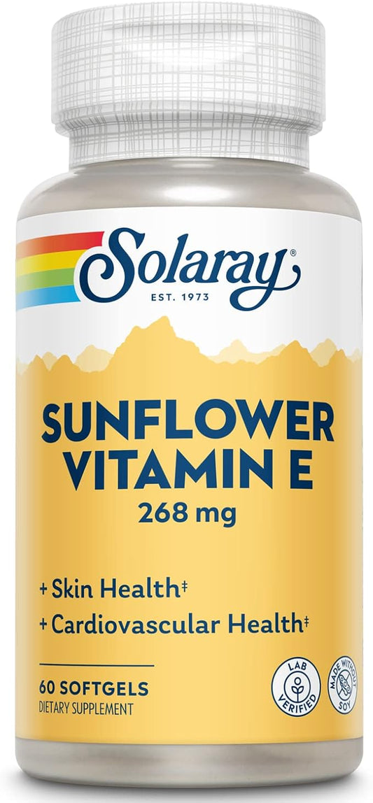 Solaray Super Bio E Sunflower, Softgel 400IU | 60ct