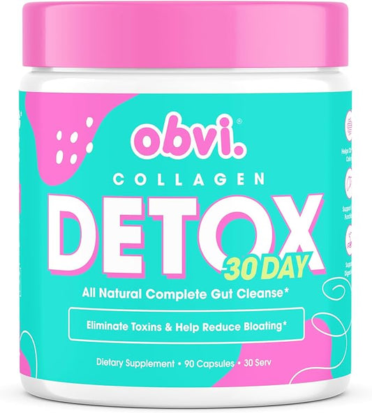 Obvi Detox Colon Cleanse Supplement 90 Capsules 30 Servings