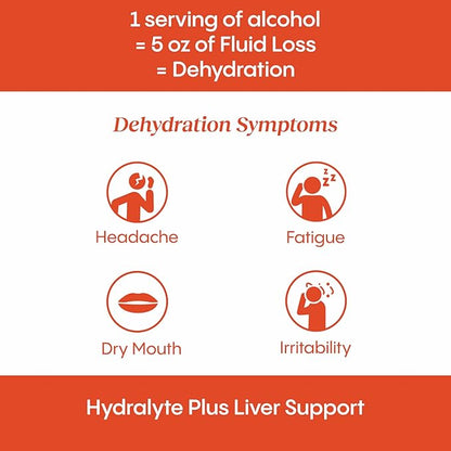 Hydralyte Liver Support + Electrolyte Mix 40 Serve