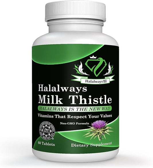 Halalways Milk Thistle Certified Halal Supplement
