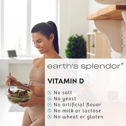 Earth's Splendor Vitamin D 2,000 IU 75 Count