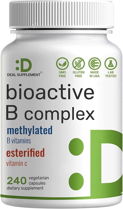 Bioactive Vitamin B Complex 240 Veggie