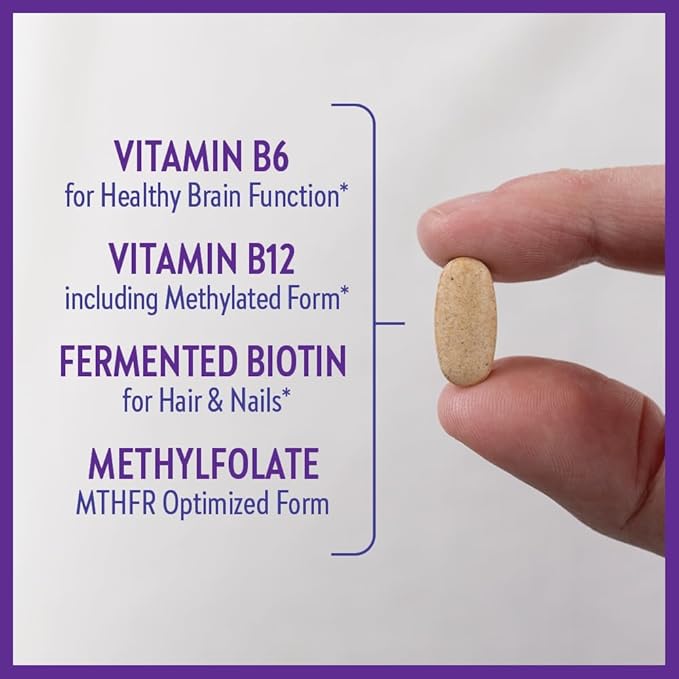 New Chapter Vitamin B Complex, Fermented 100% Vegan, 90 Count