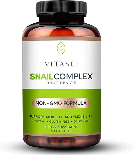 Snail Complex with Glucosamine, Chondroitin, MSM, 60 Capsules