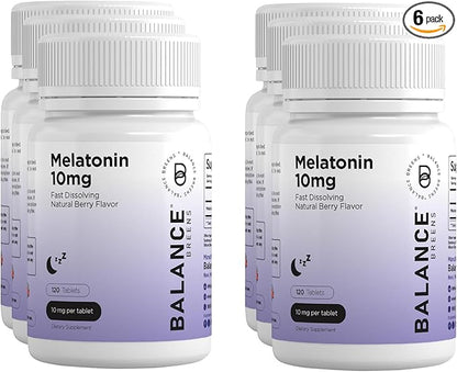 Balancebreens Melatonin 10mg- 120 Tablets