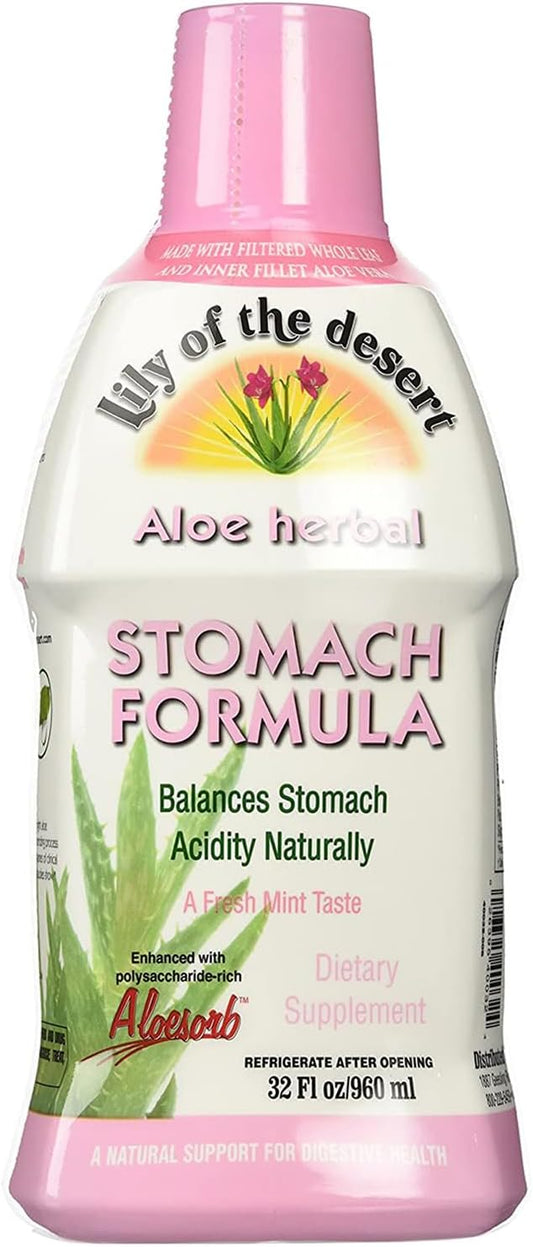Lily Of The Desert Stomach Formula, 32 Oz
