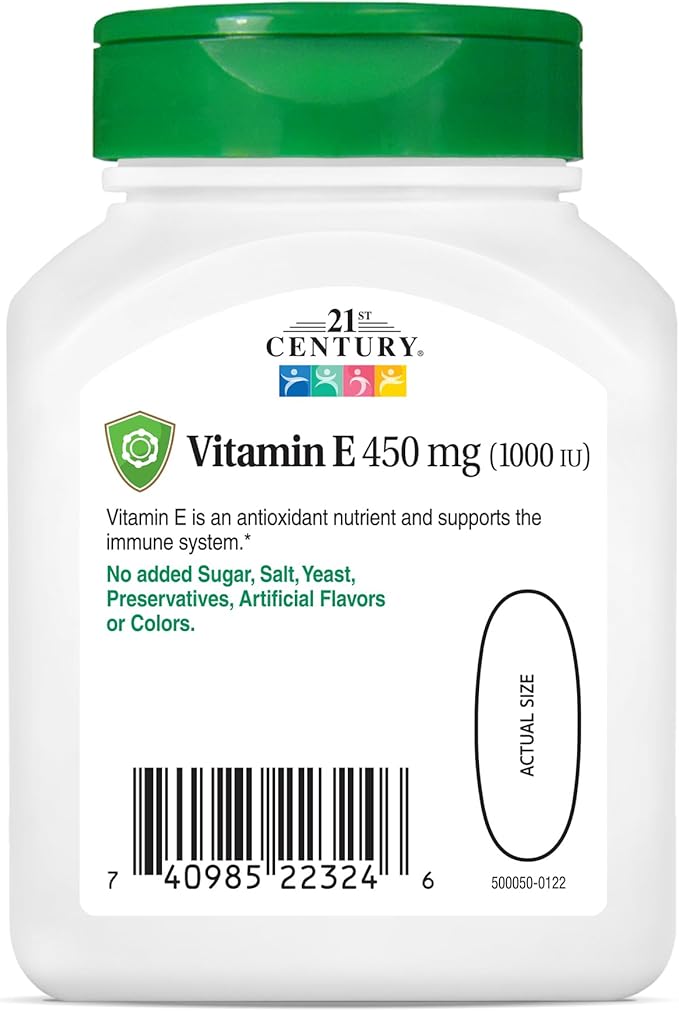 21st Century E 1000 I.U. (Dl-Alpha) 55-Count