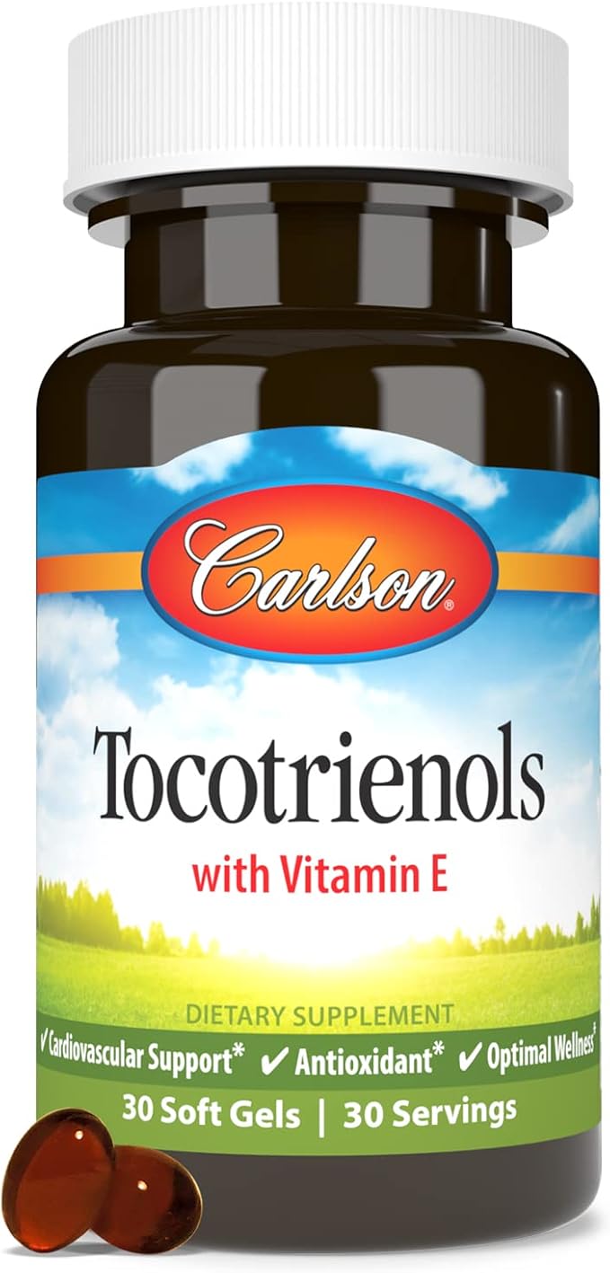 Carlson - Tocotrienols, 40 mg, 30 Softgels