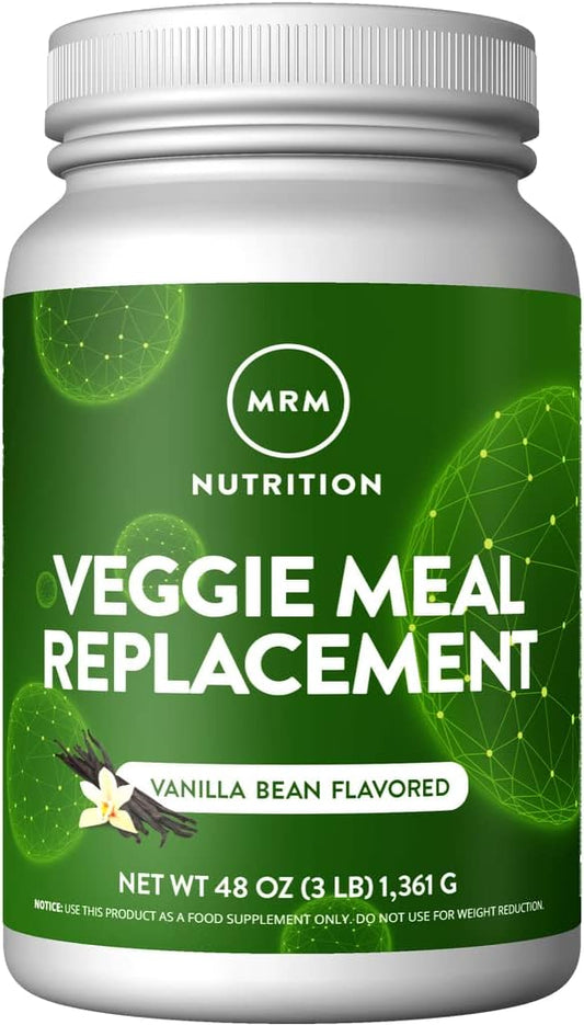 MRM Nutrition Veggie Meal Replacement Protein 22g complete 28 servings