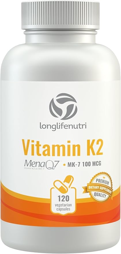 Vitamin K2 MK-7 100mcg – 120 4-Month Supply,