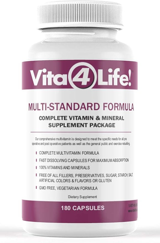 Bariatric Multivitamins, Multi-Standard Formula – 180