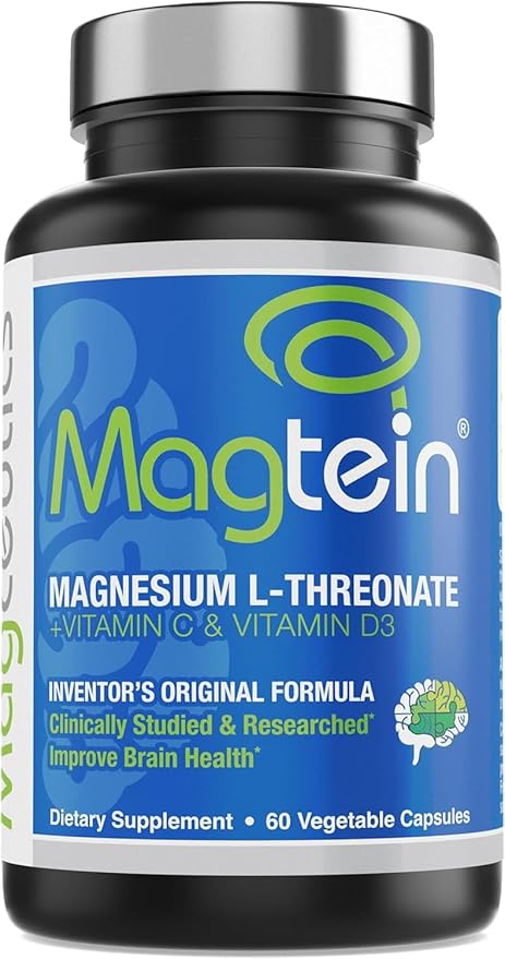 Magnesium L-Threonate, Improve Brain Health, Memory, 60 Veg (30 Days