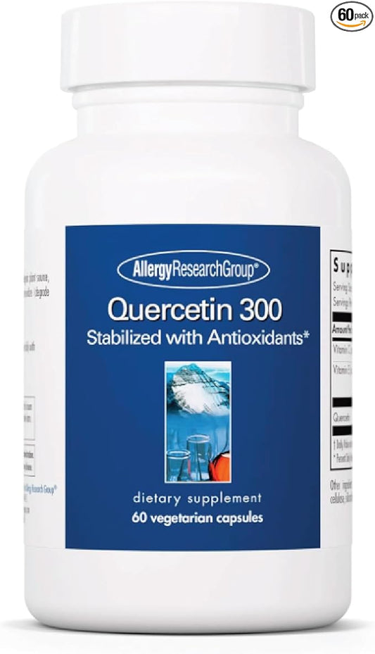 Allergy Research Group Quercetin 300 Dietary Supplement 60 Count