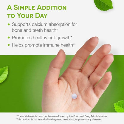 EZ Melts Dissolvable Vitamin D3 5,000 IU, Sugar-Free, 3-Month Supply - 1 Pack