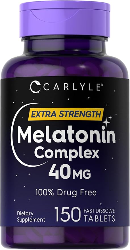 Carlyle Melatonin 40mg Complex 150 Fast