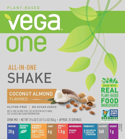 Vega One All-In-One Nutrition Shake Coconut (20 servings) 29.4 Ounce 1)