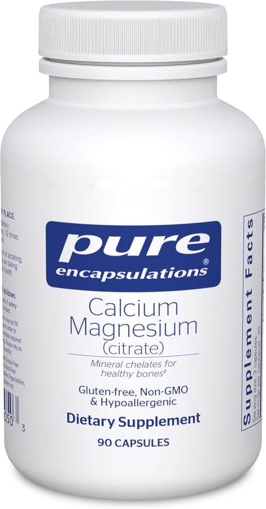 Pure Encapsulations Calcium Magnesium (Citrate) 240 g 240 g 90 Capsules