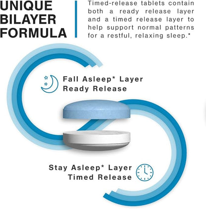Earth's Splendor Melatonin 6 MG Bilayer 60 Count 2 Month