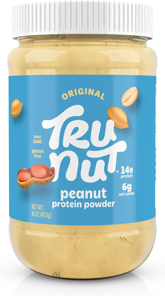 Tru-Nut Plant Based Peanut Butter Protein Powder 16oz