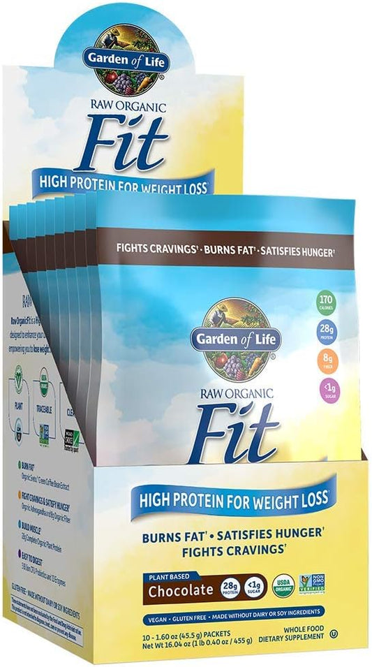 Garden of Life Raw Organic Fit 28g Plant 10ct Tray