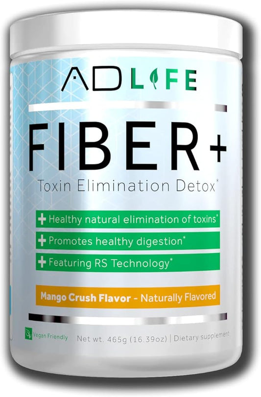 Project AD Fiber+ Vegan Fiber Supplement 16.4 oz)