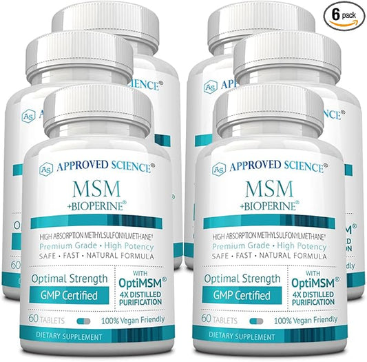 Approved Science MSM 2000 mg 360 Tablets