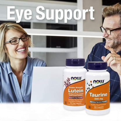 NOW Supplements, Lutein & Zeaxanthin 25 mg 5 mg 60 Softgels (2 Pack)