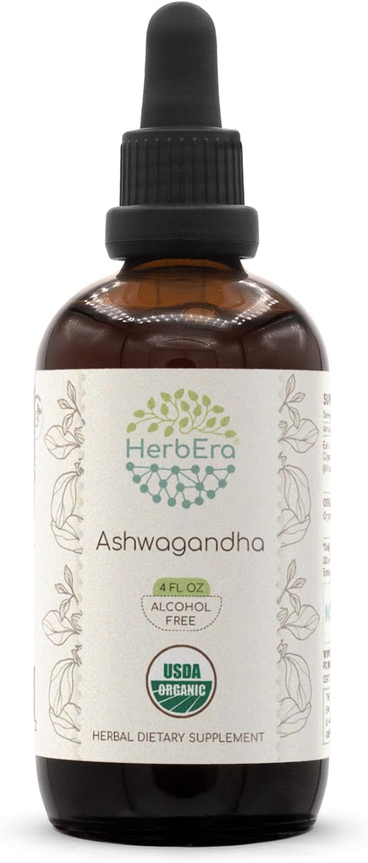Ashwagandha B120 USDA Organic Tincture (4 oz)