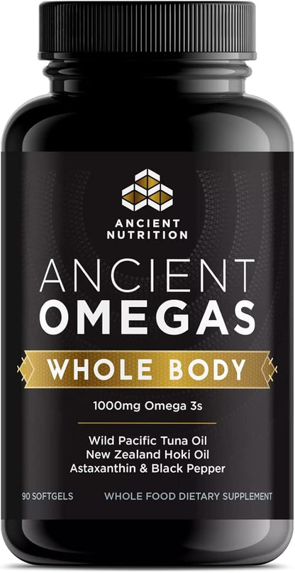 Ancient Nutrition Ancient Omegas Whole Body 90 Capsules