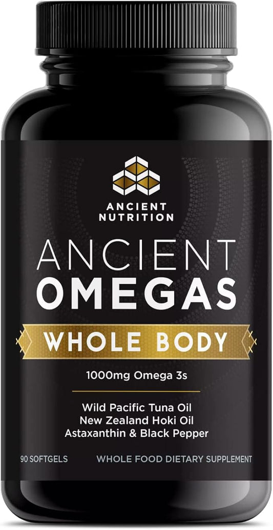 Ancient Nutrition Ancient Omegas Whole Body 90 Capsules