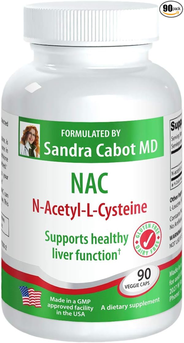 LiverDoctor NAC 600 mg Capsules 600 mg (90 Capsules)