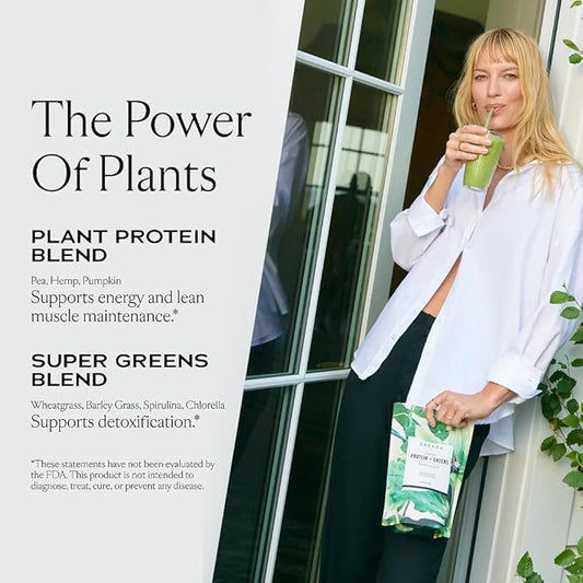 Sakara Protein + Greens Super Powder, 30 Servings