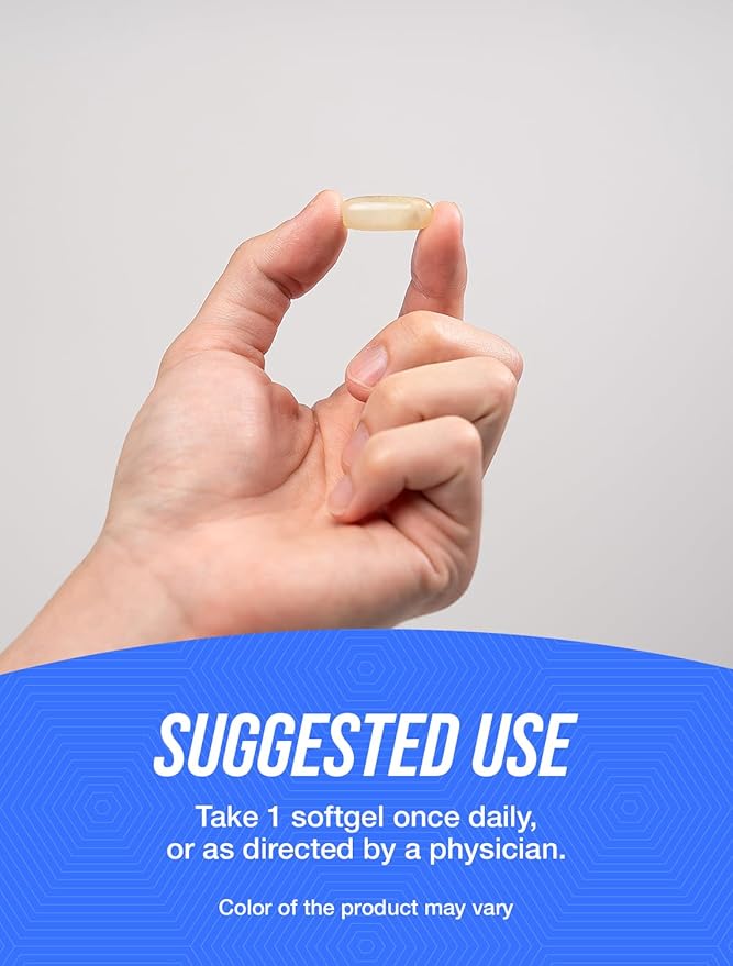 BulkSupplements.com Vitamin E 1000 IU Softgels 1 Softgel 180 Count 1)