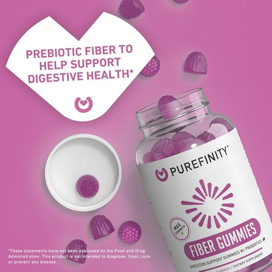 Fiber FOS Inulin Gummies – Chicory 60 Vegan
