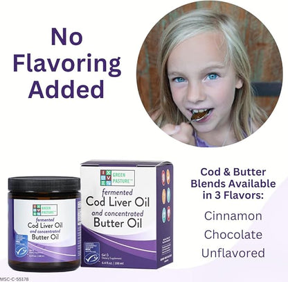 Green Pasture Butter Oil/Fermented Cod Liver 6.4 oz.-