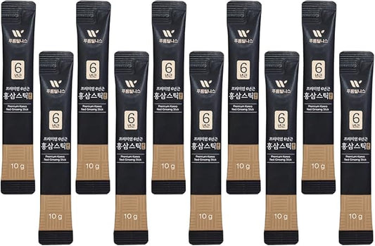 Premium Korean Red Ginseng [100] Sticks 12mg] 10p) 10p)
