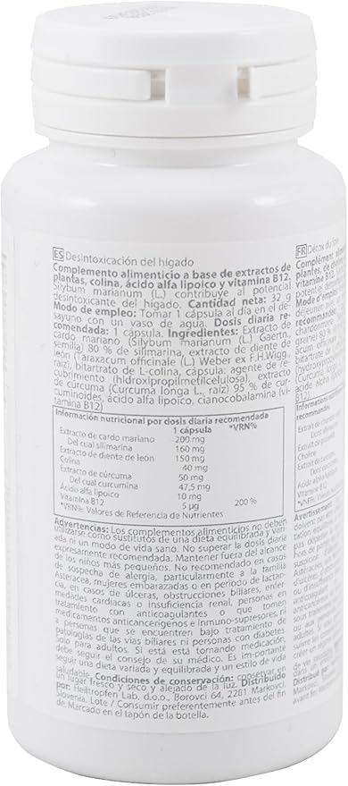 Liver Detox Vegetarian caps 60 Capsules